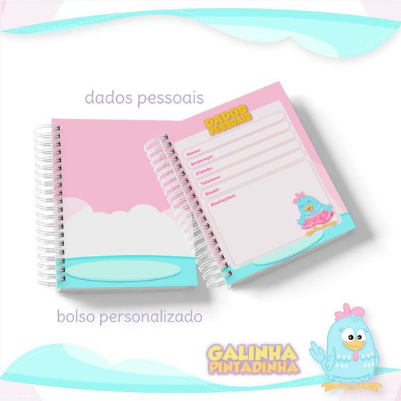 Kit Digital Volta as Aulas - Galinha Pintadinha Rosa