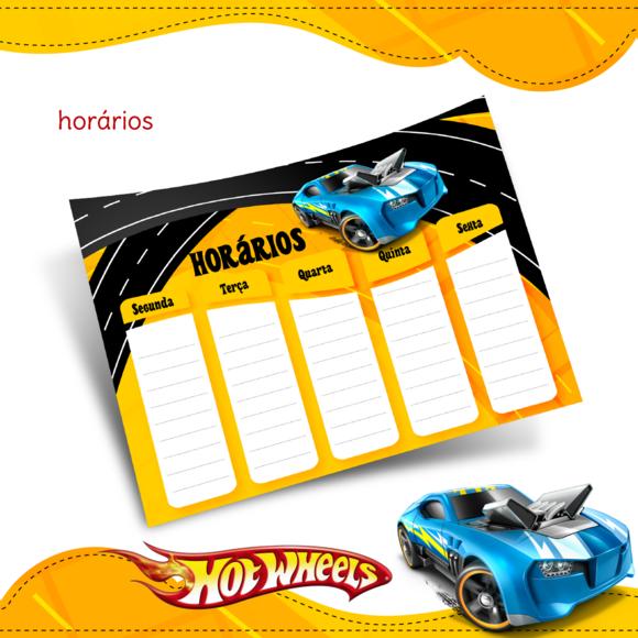 Kit Digital Volta as Aulas - Hot Wheels