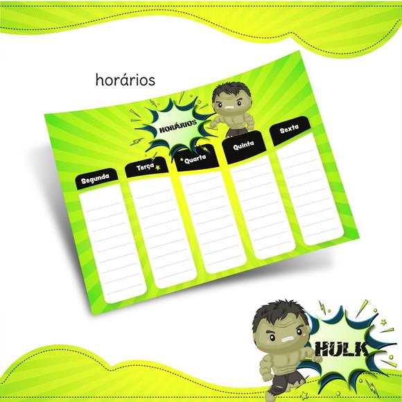 Kit Digital Volta as Aulas - Hulk