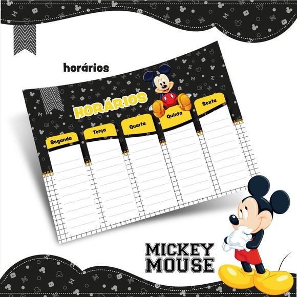 Kit Digital Volta as Aulas - Mickey 01
