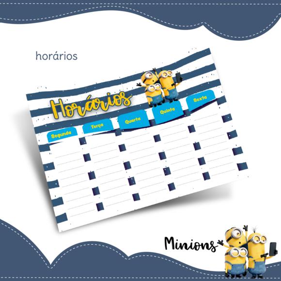 Kit Digital Volta as Aulas - Minions