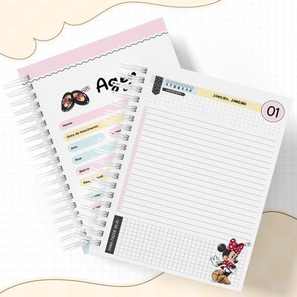 Kit Digital Volta as Aulas - Minnie Vermelha ate 2030