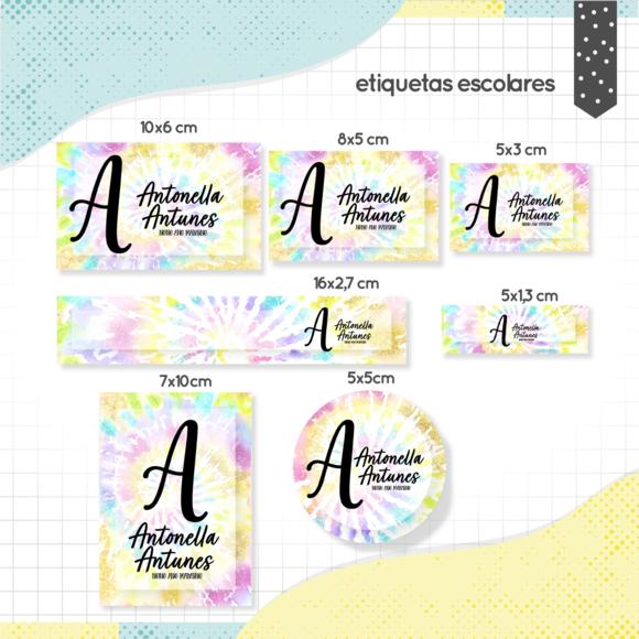 KIT Digital Volta as Aulas - Tie Dye 02