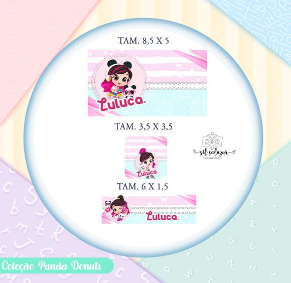 Kit Etiquetas Escolares - Luluca