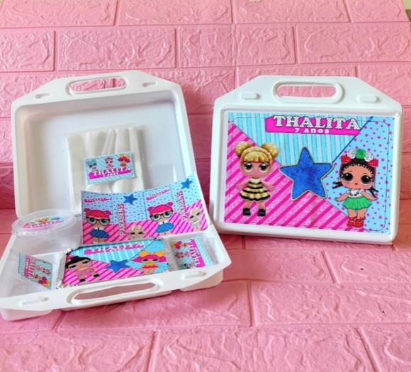 Kit Festa na Escola com Maletinha - Lol (qualquer Tema)