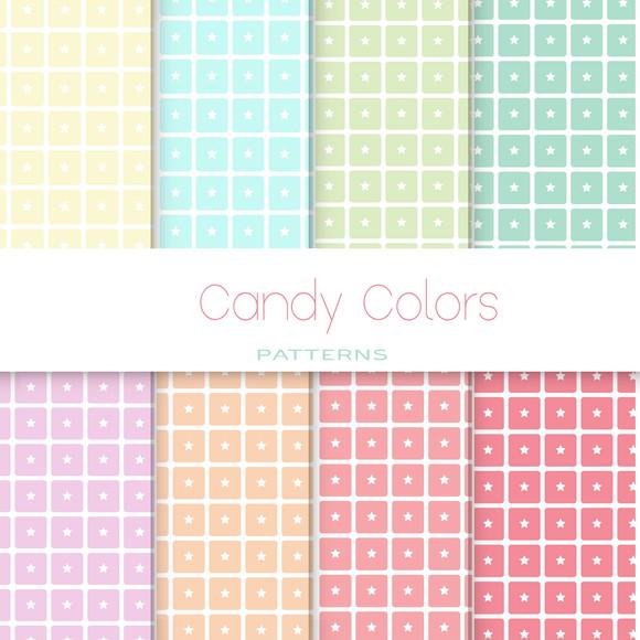 Kit Papel Digital - Scrapbook - Candy Colors
