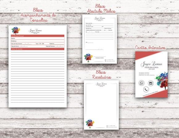 Kit Papelaria Personalizada - Psicólogo