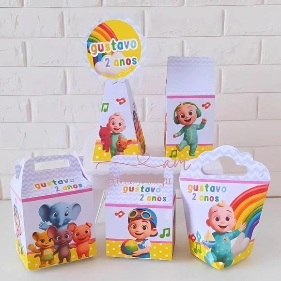 Kit Pegue e Monte - Cocomelon ( 25 Unidades)