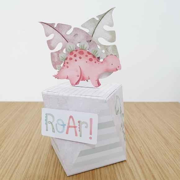 Kit Personalizados - Dino Aquarela Luxo ( 40 Unidades)