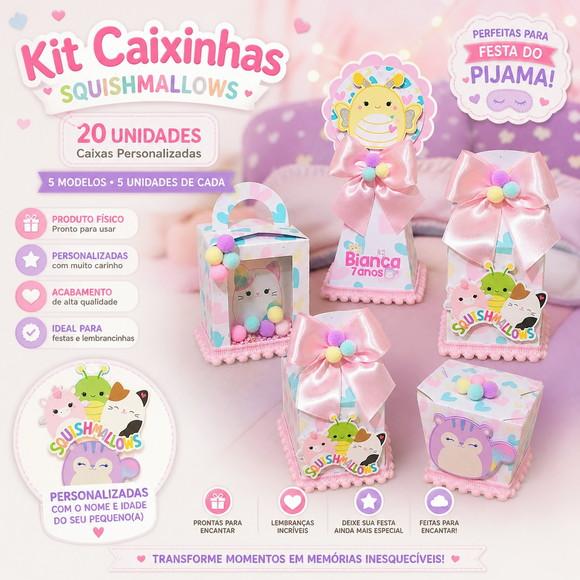Kit Personalizados - Squishmallows ( 20 Unidades)