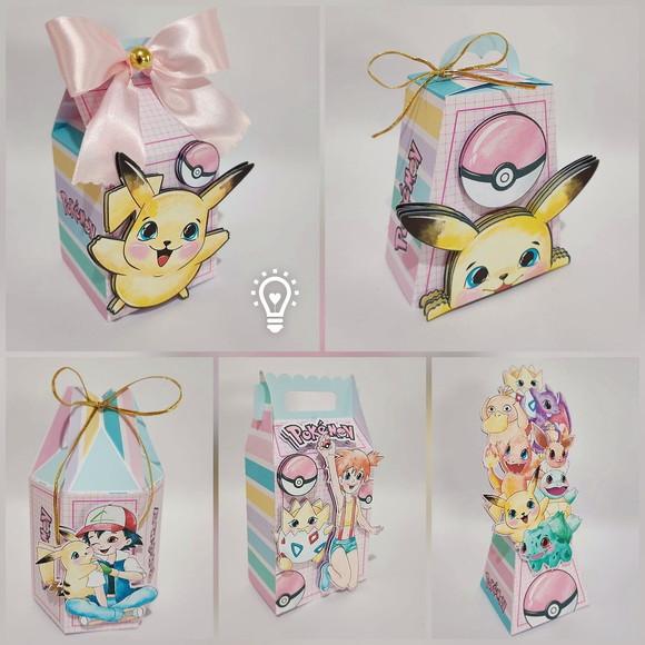 Kit Personalizados - Pokemon Candy Color (25 Unidades)
