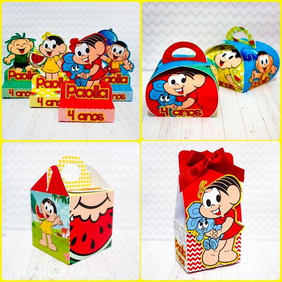 Kit Personalizados - Turma da Monica (25 Unidades)