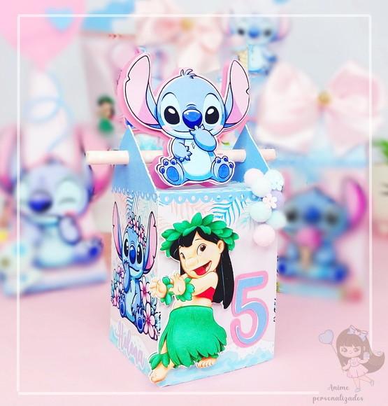 Kit Personalizados Luxo - Stitch Menina ( 30 Unidades)