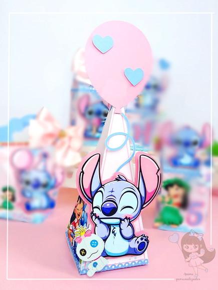 Kit Personalizados Luxo - Stitch Menina ( 30 Unidades)
