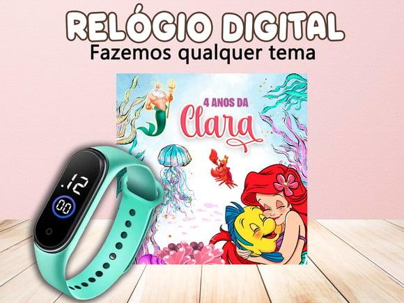 Lembrancinha - Relogio Digital - Ariel