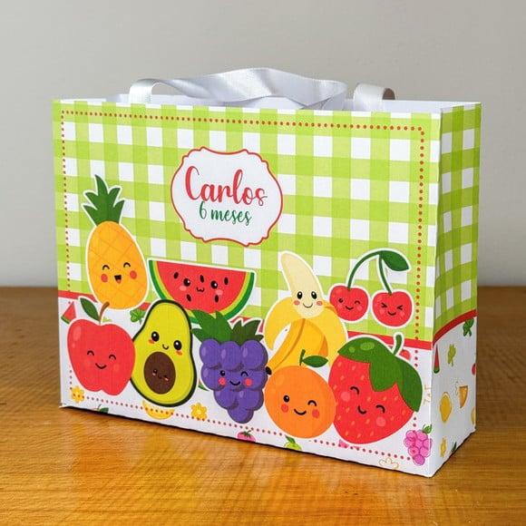 Lembrancinha - Sacolinha - Frutinhas