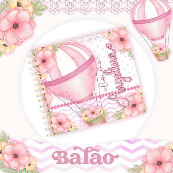 Livro do Bebe - 19 x 24 - Balao Menina