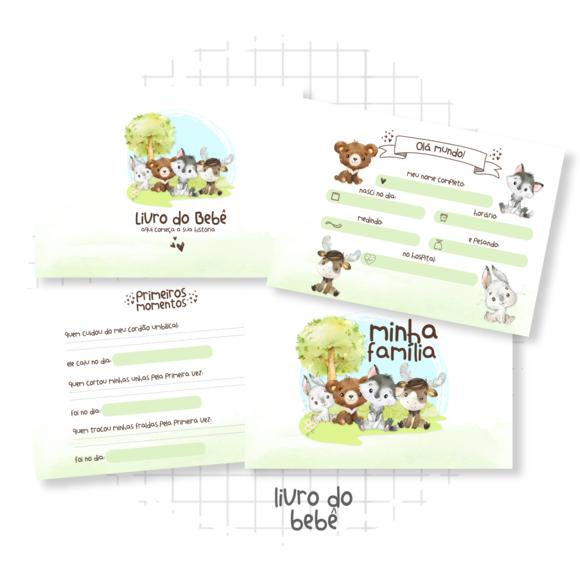 Livro do Bebê - Animais da Floresta