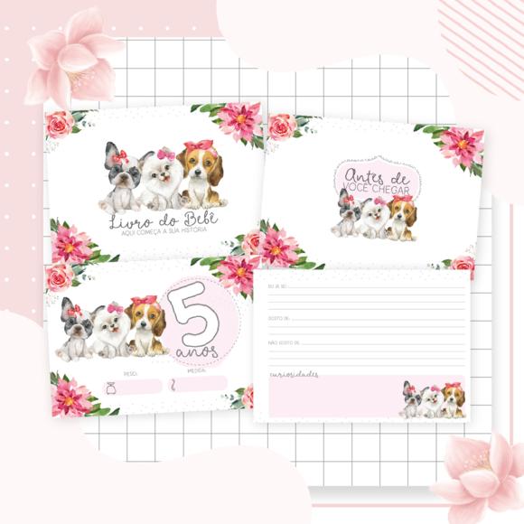 Livro do Bebê - Cachorro Menina