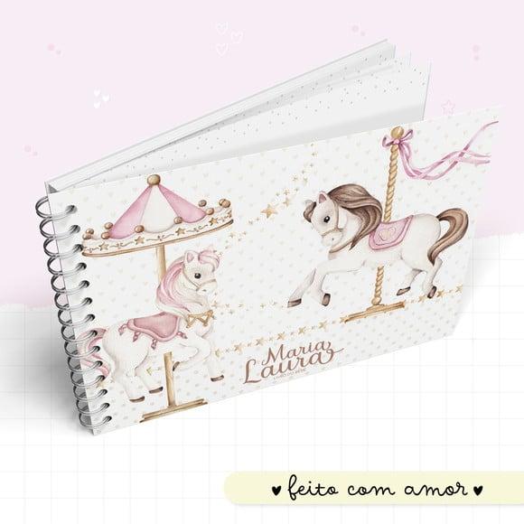 Livro do Bebê - Carrossel Menina