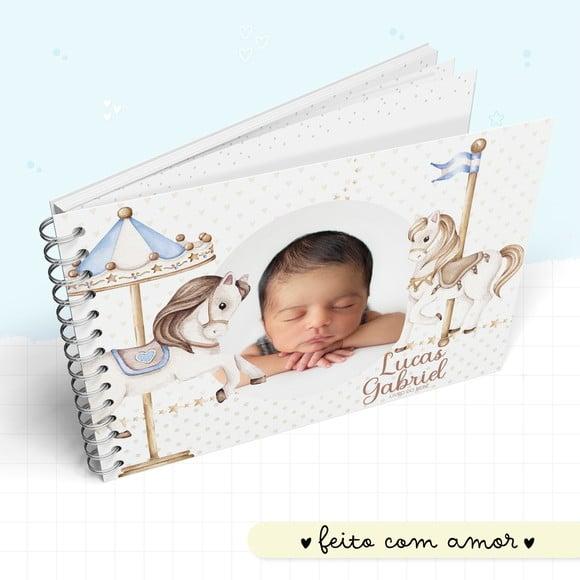 Livro do Bebê - Carrossel Menino 04