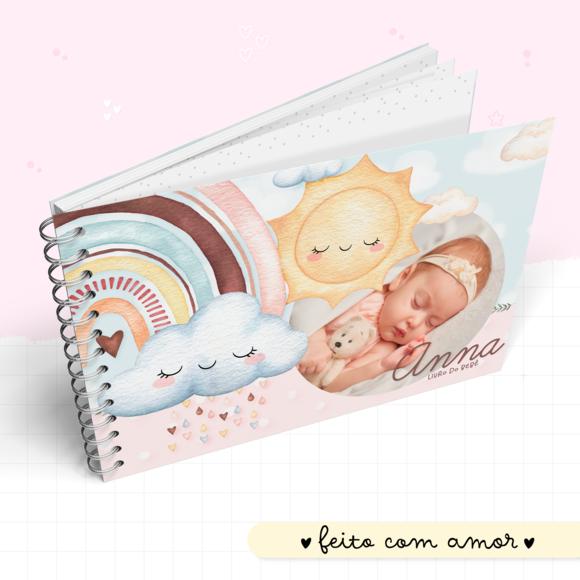 Livro do Bebê - Chuva de Amor Menina 2.0