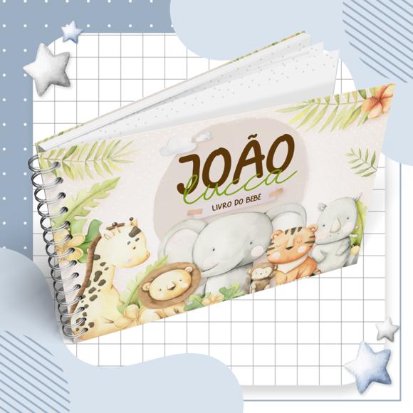 Livro do Bebê - Safari Menino 03