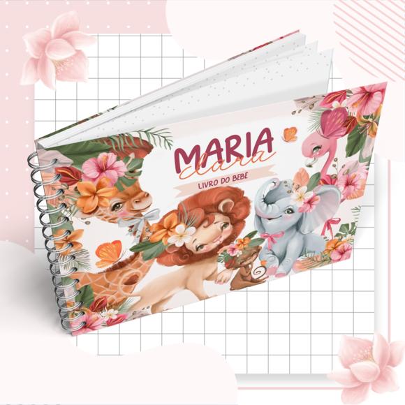 Livro do Bebê - Safari Menina 03