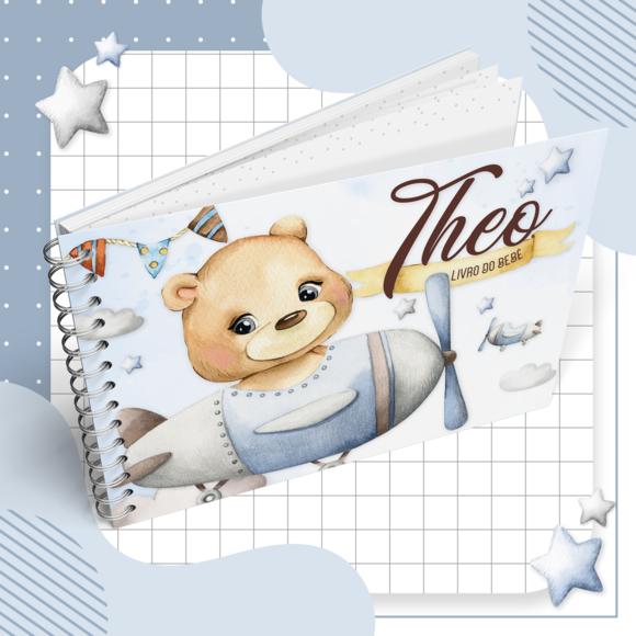 Livro do Bebe - Urso Aviador 03