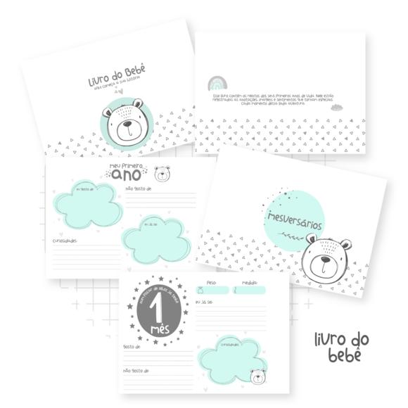 Livro do Bebê -urso Escandinavo