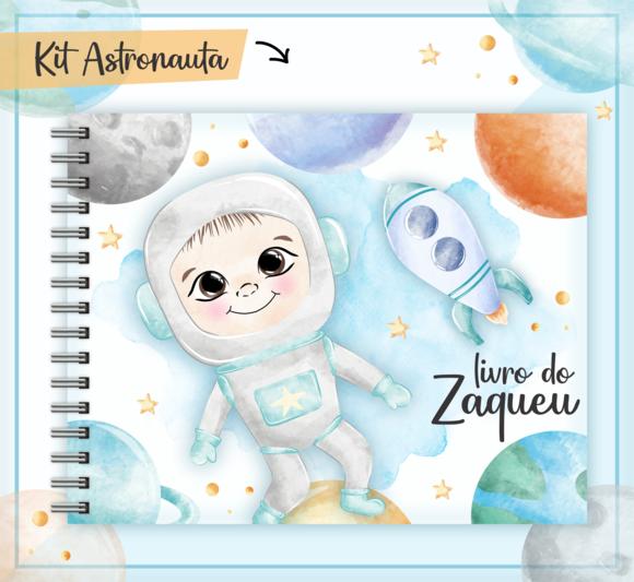 Livro do Bebê (19 x 24) - Astronauta Menino