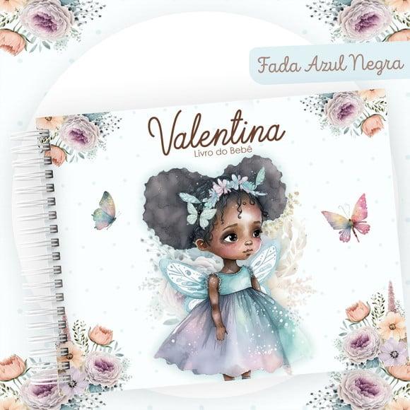Livro do Bebê (19 x 24) - Fada Azul Negra