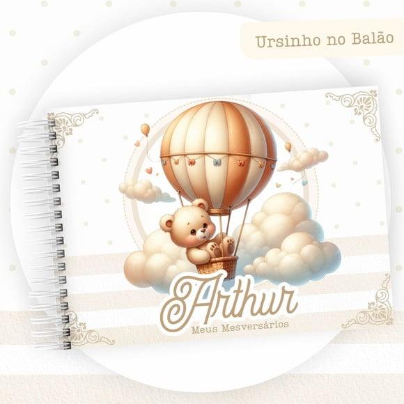 Livro do Bebê (19 x 24) - Ursinho no Balao