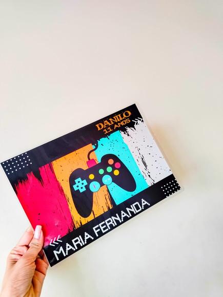Maleta Kit Luxo Festa na Escola - Video Game