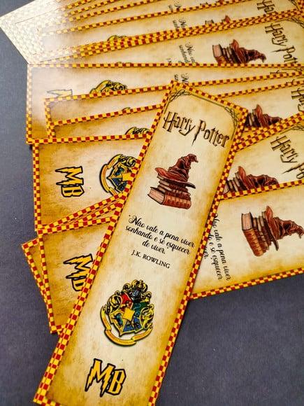 Marca Páginas Personalizado - Harry Potter (18x5)
