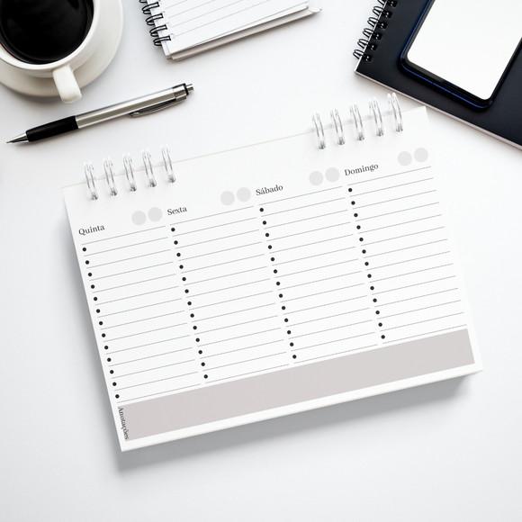 Mini Planner Masculino - 2026 (permanente)