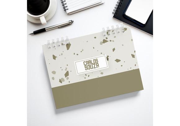 Mini Planner Masculino - 2026 (personalizamos com Sua Logo)