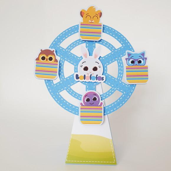 Personalizados - Caixa Roda Gigante - Bolofofos