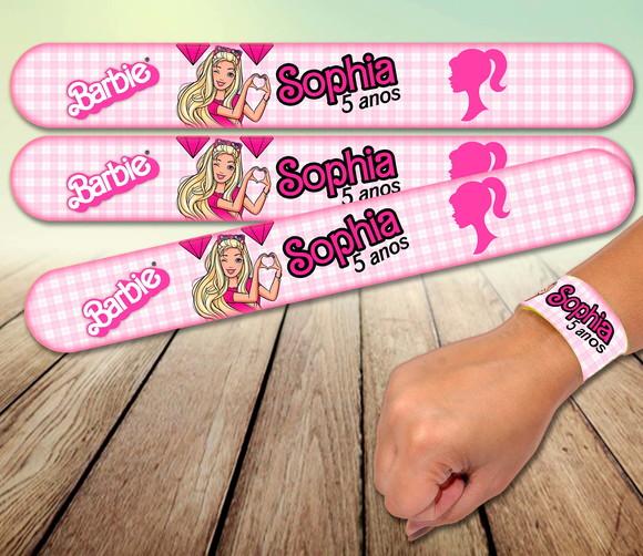 Pulseira Bate Enrola - Barbie E/ou Ken