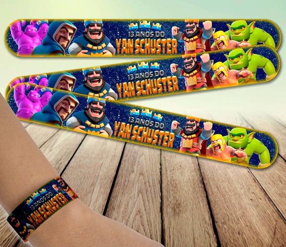 Pulseira Bate Enrola - Clash Royale