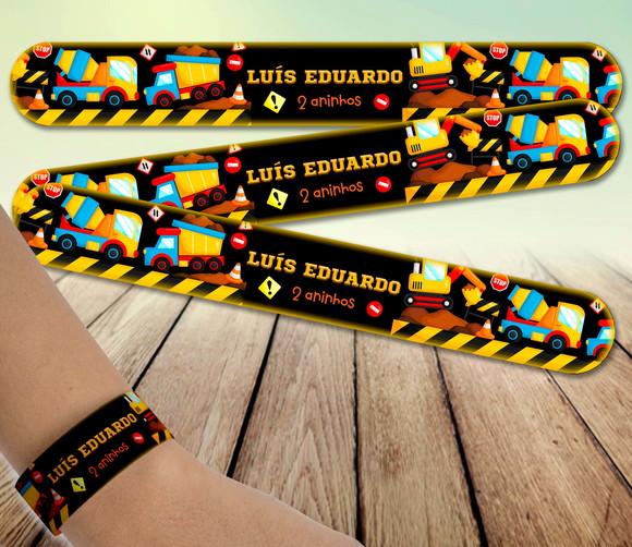 Pulseira Bate Enrola - Construção / Trator 02