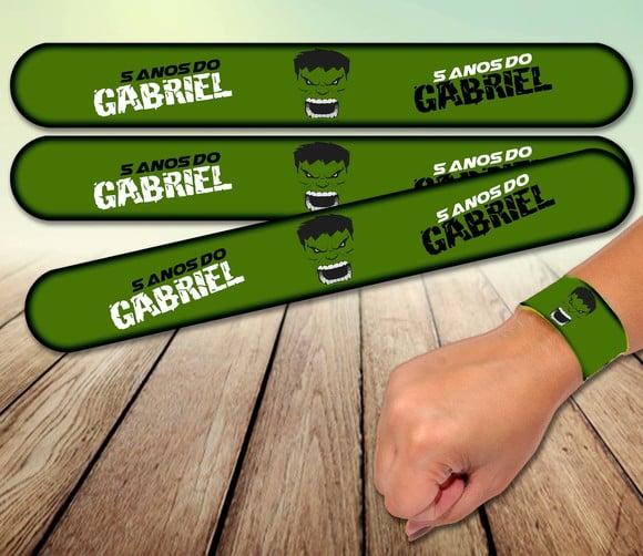 Pulseira Bate Enrola - Hulk