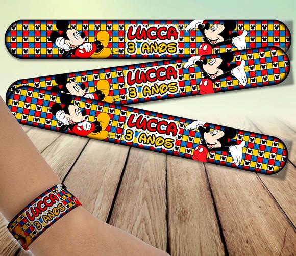 Pulseira Bate Enrola - Mickey