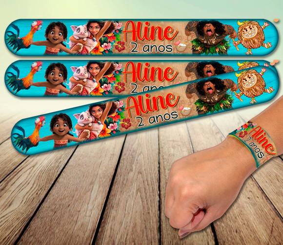 Pulseira Bate Enrola - Moana