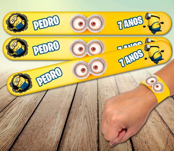 Pulseira Bate Enrola - Minions
