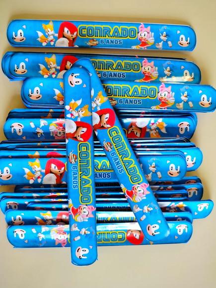Pulseira Bate Enrola - Sonic
