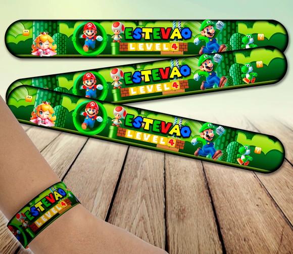 Pulseira Bate Enrola - Super Mario Bross 02