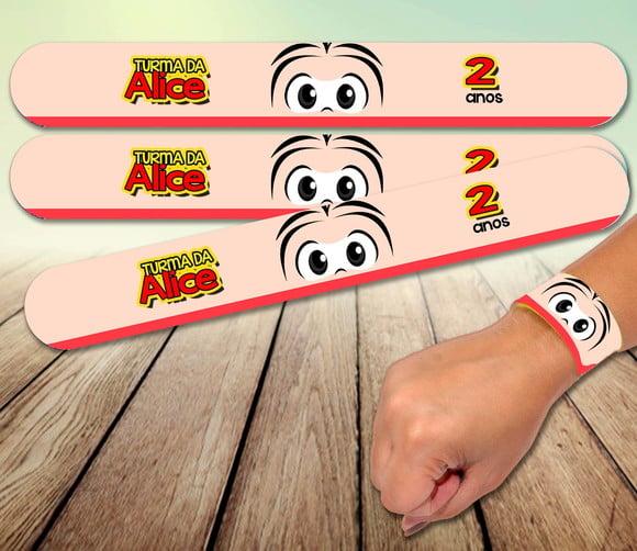 Pulseira Bate Enrola - Turma da Monica