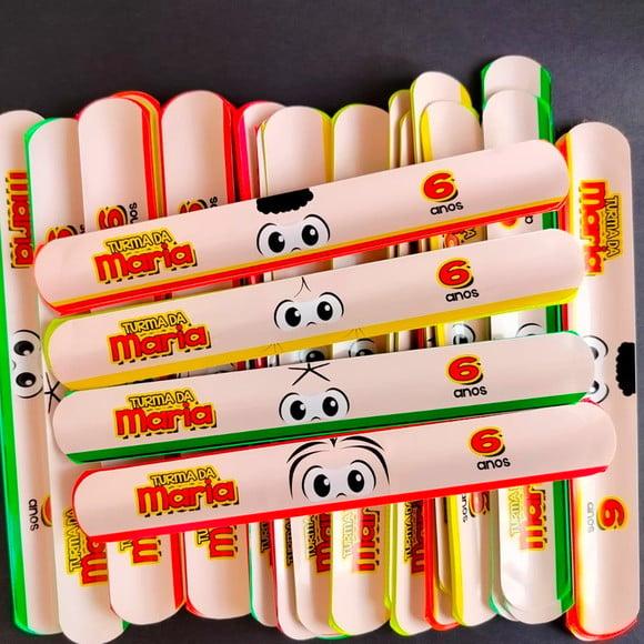 Pulseira Bate Enrola - Turma da Monica