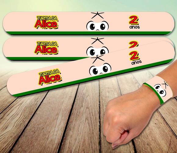 Pulseira Bate Enrola - Turma da Monica